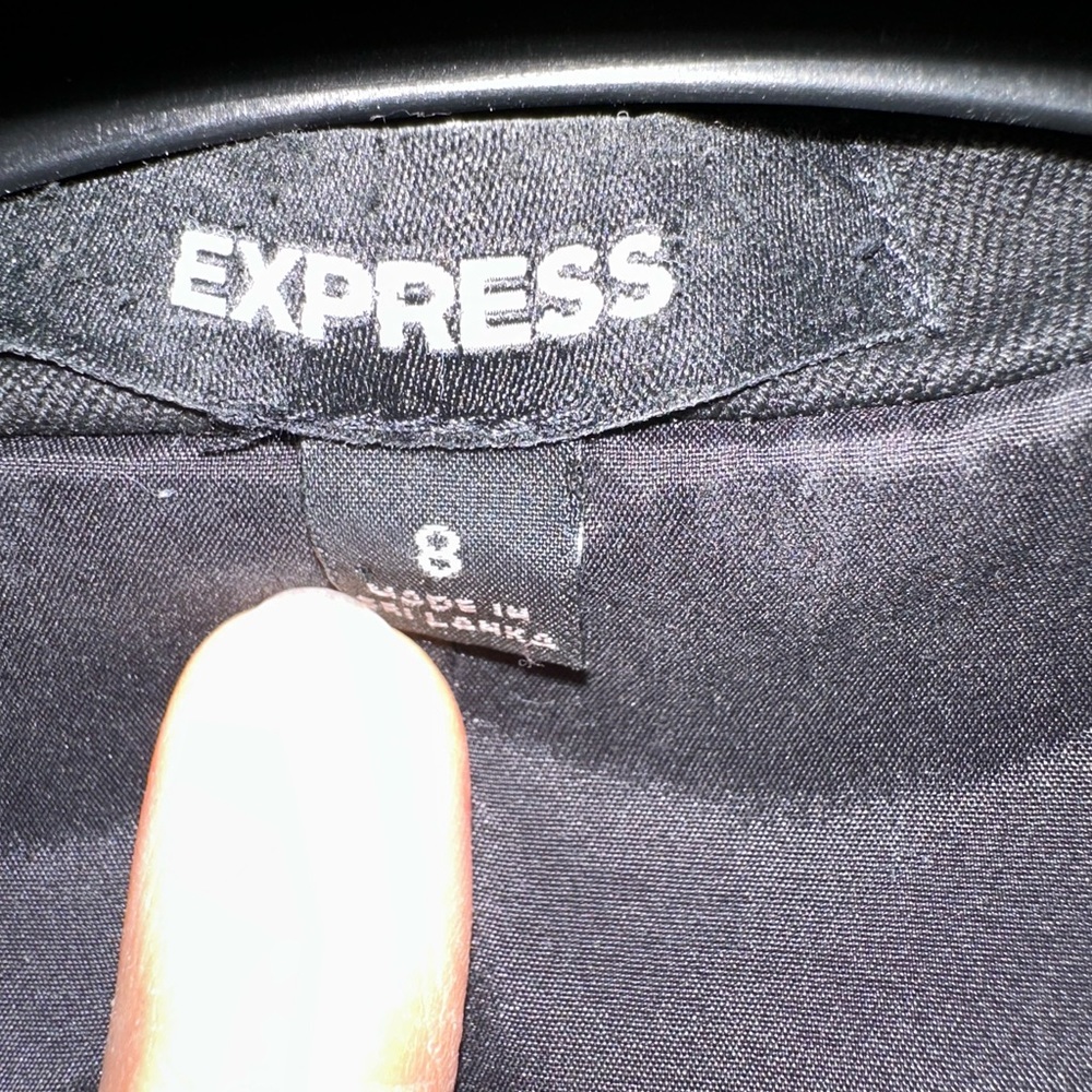Express Black Suit Jacket - Picture 2 of 3